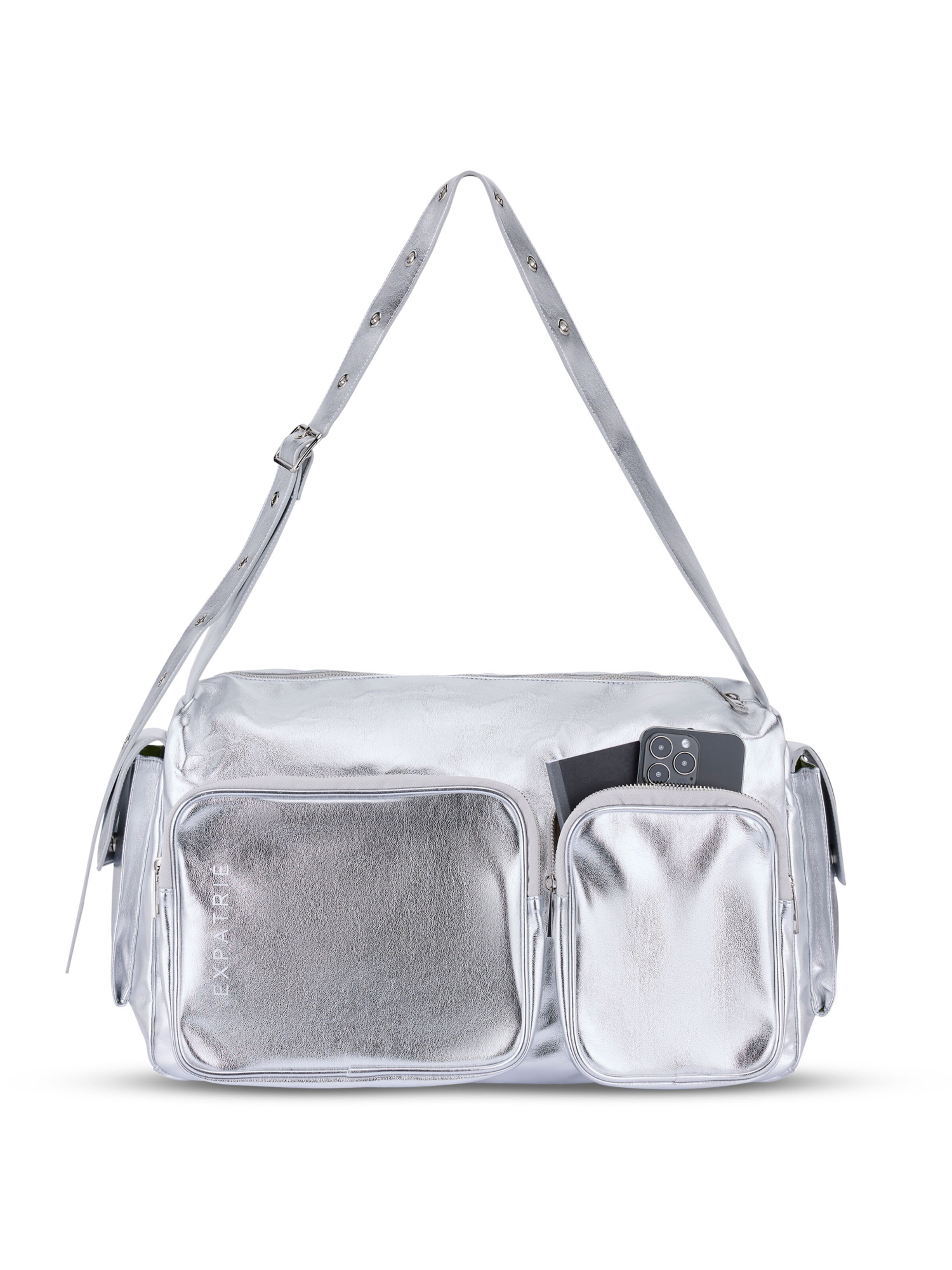 ExpatriéVikend torba 'Nova' - srebro boja