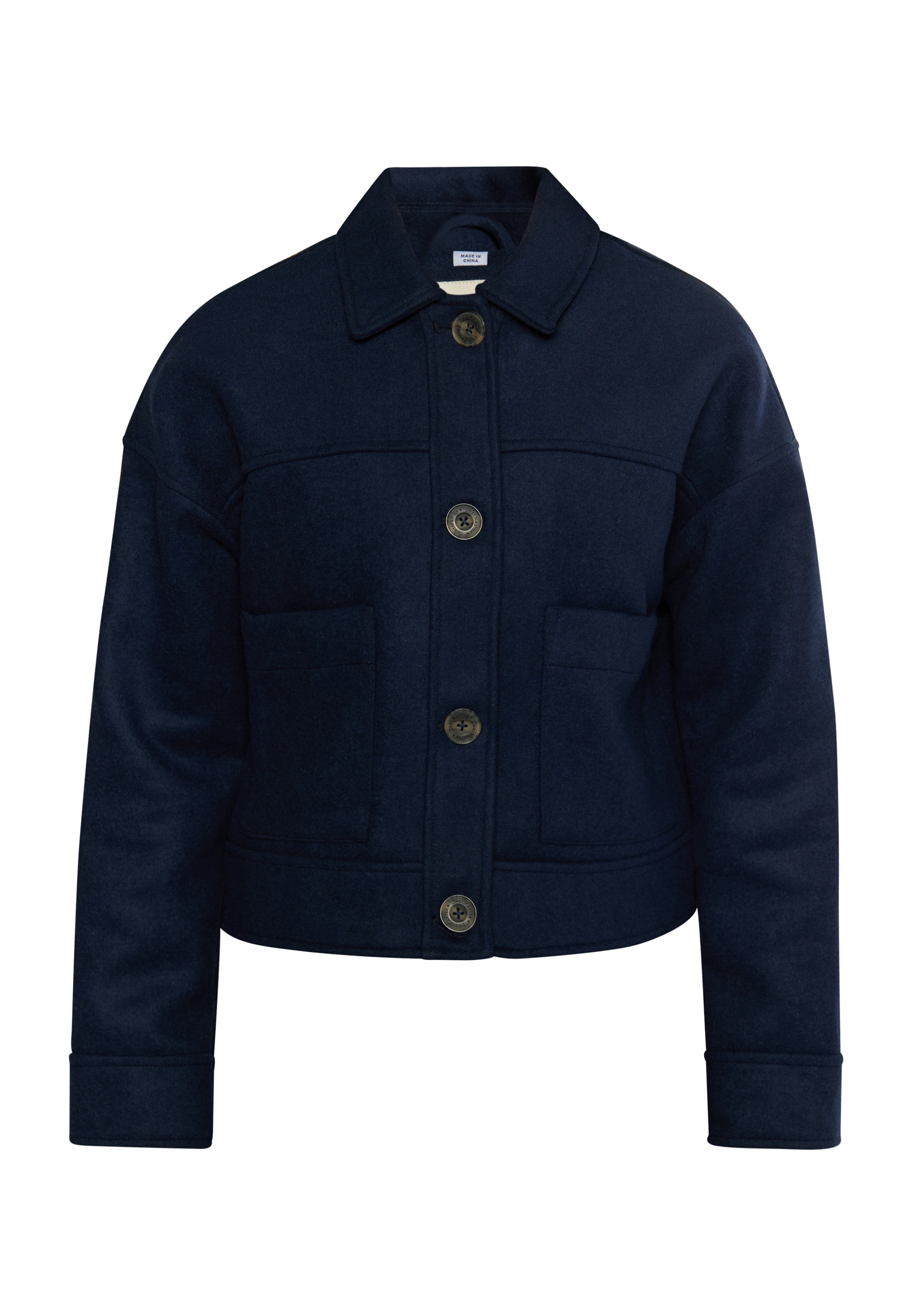 DreiMaster Vintage Přechodná bunda – modrá: přední strana