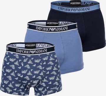 Boxers Emporio Armani en bleu : devant