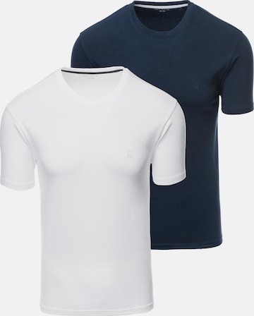 T-Shirt Ombre en bleu : devant