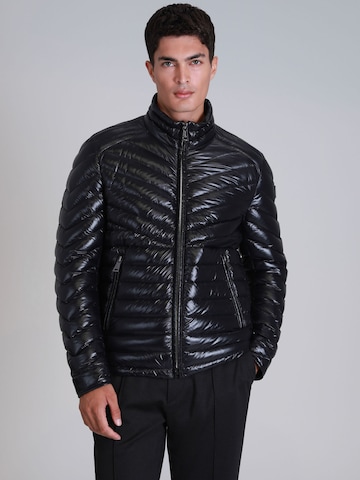 Lufian Winter Jacket 'Luc' in Black: front