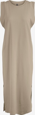 PIECES Jurk 'Chilli' in Beige: voorkant