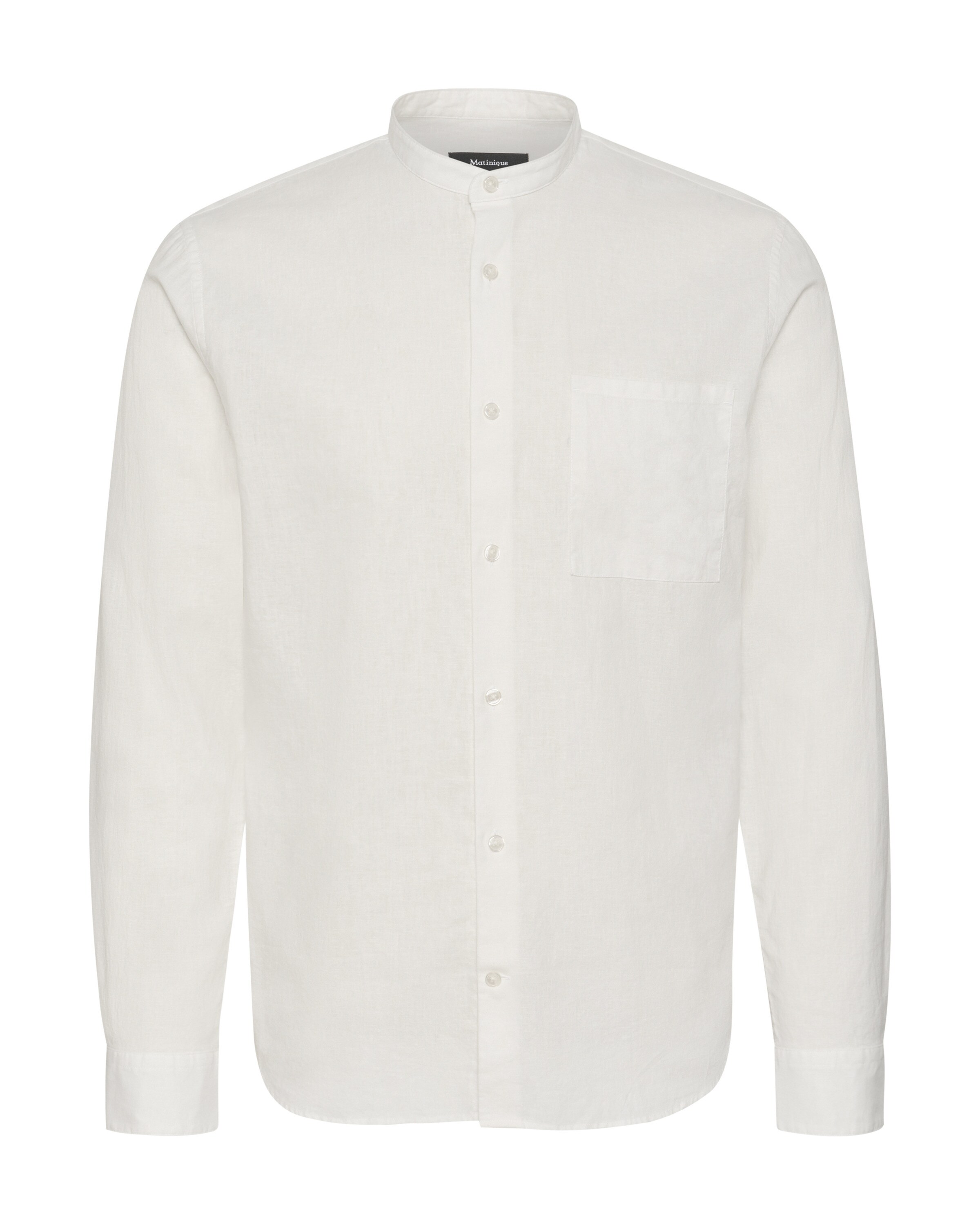Matinique Comfort Fit Hemd 'MATrostol China 4' in Weiß: Vorderseite
