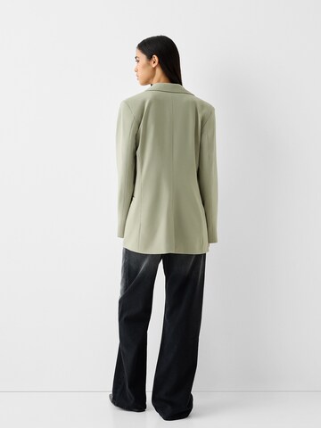 Blazer Bershka en vert