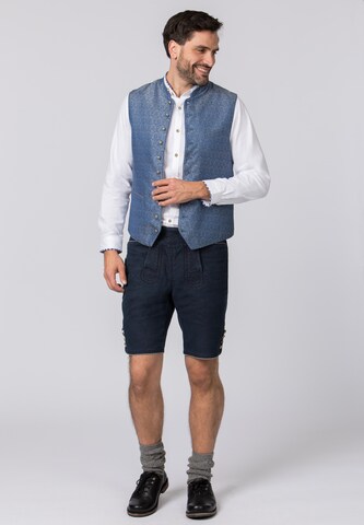 STOCKERPOINT Traditional vest 'Taddeo' in Blue