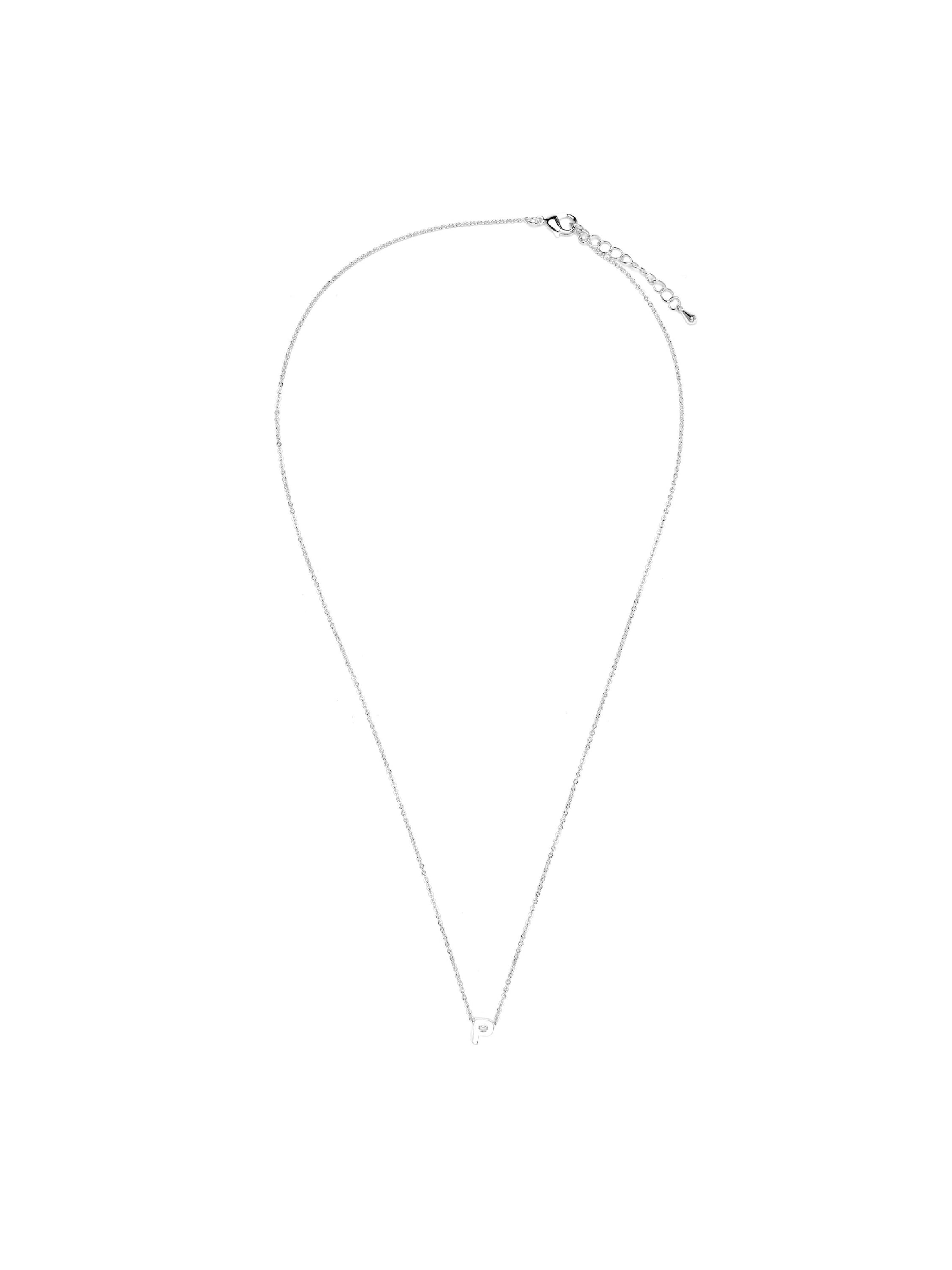 Chaîne 'Alphabet P' Luxenter en argent