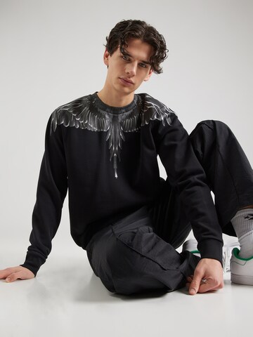 Marcelo Burlon Sweatshirt 'ICON WINGS' in Schwarz: Vorderseite