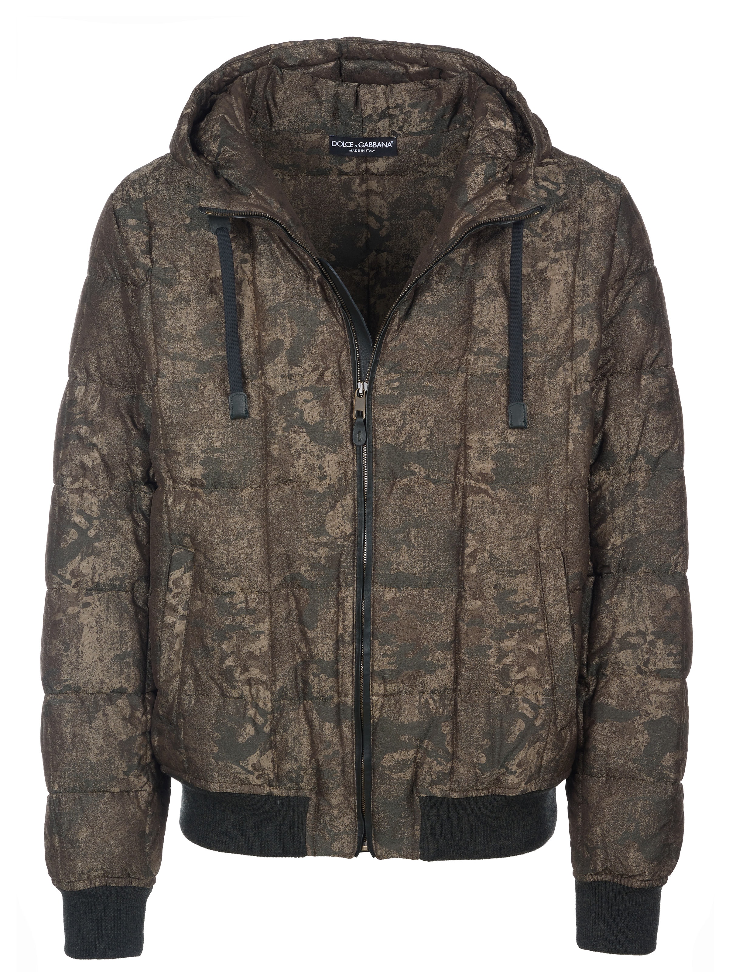 DOLCE & GABBANA Winter Jacket in Green