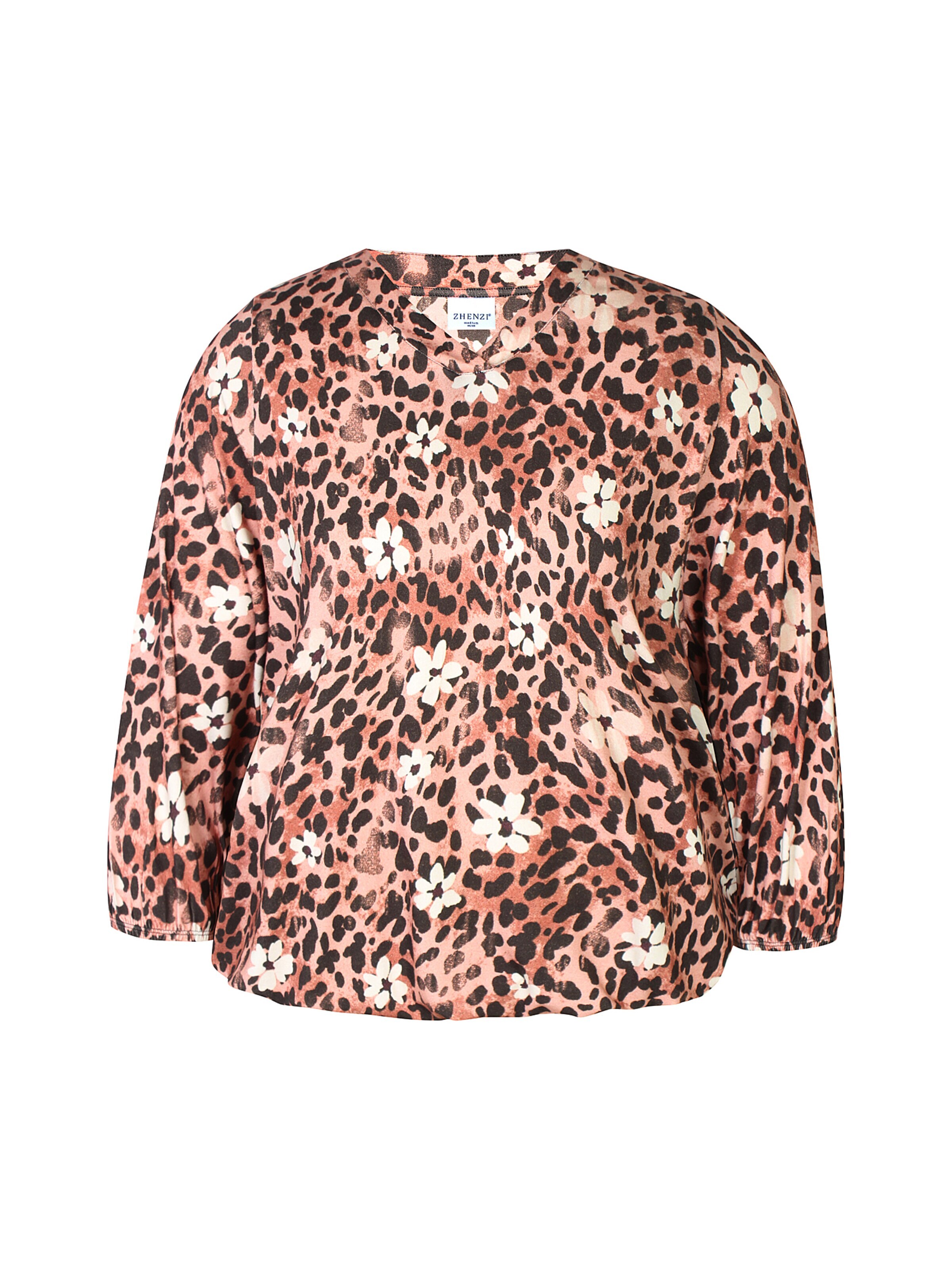 Zhenzi Blouse 'Sylva 1433' in Orange: front