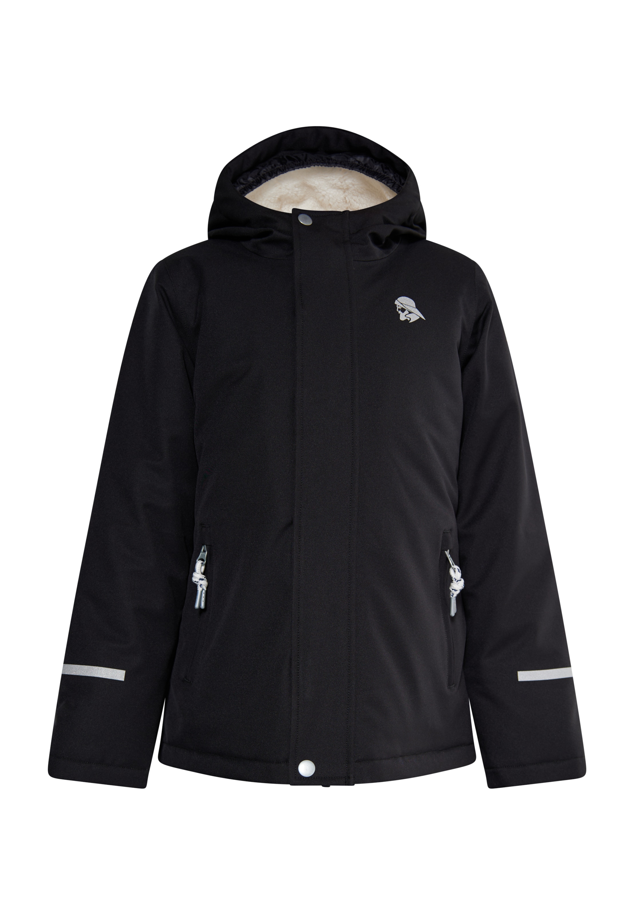 Schmuddelwedda Weatherproof jacket in Black: front