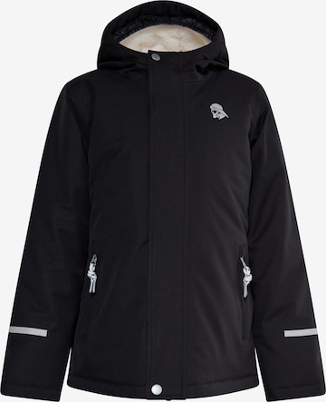 Schmuddelwedda Performance Jacket in Black: front