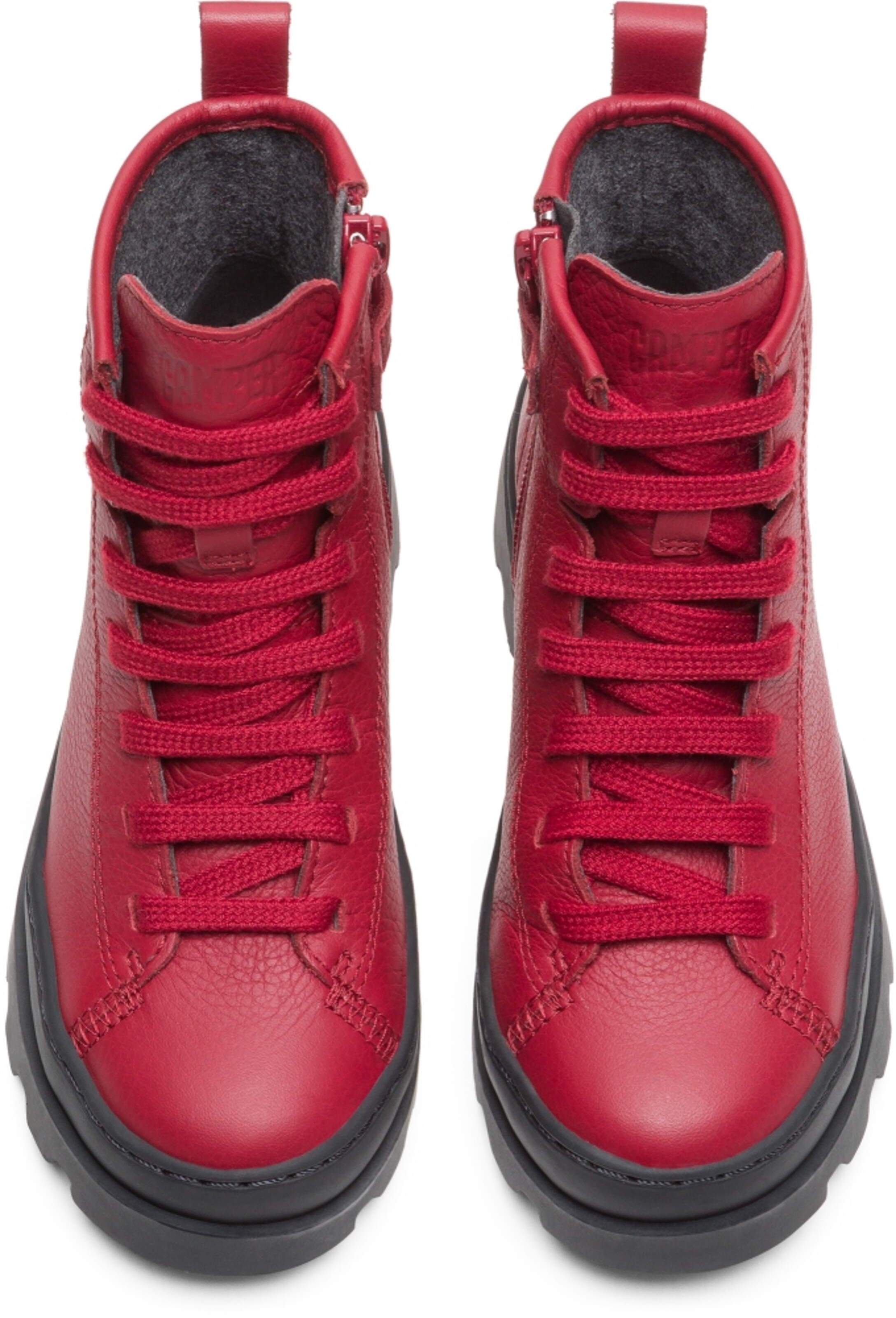 Bottes 'Brutus' CAMPER en rouge
