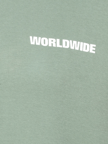 Sublevel Sweatshirt 'Worldwide' in Groen