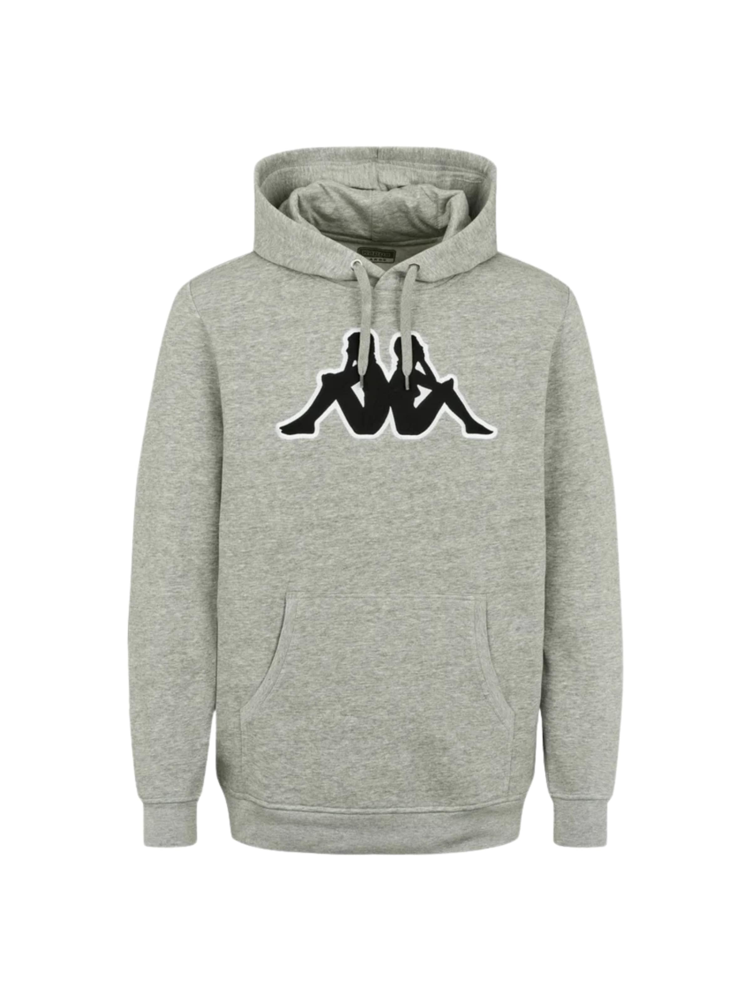 KAPPA Sweatshirt 'Airiti' in Grijs: voorkant