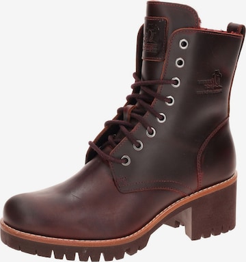 PANAMA JACK Boots 'Panama Jack Padma B25 Stiefel dunkelrot Warmfutter' in Rot: Vorderseite
