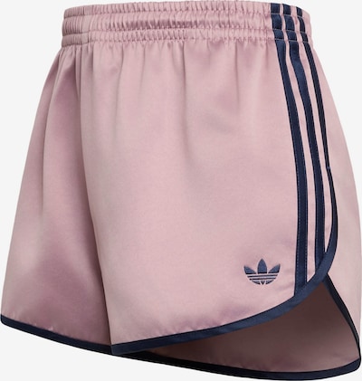 ADIDAS ORIGINALS Hlače 'SATIN 3S SPRINTER' veličine 32/regular u tamno plava / sivkasto ljubičasta (mauve), Pregled proizvoda