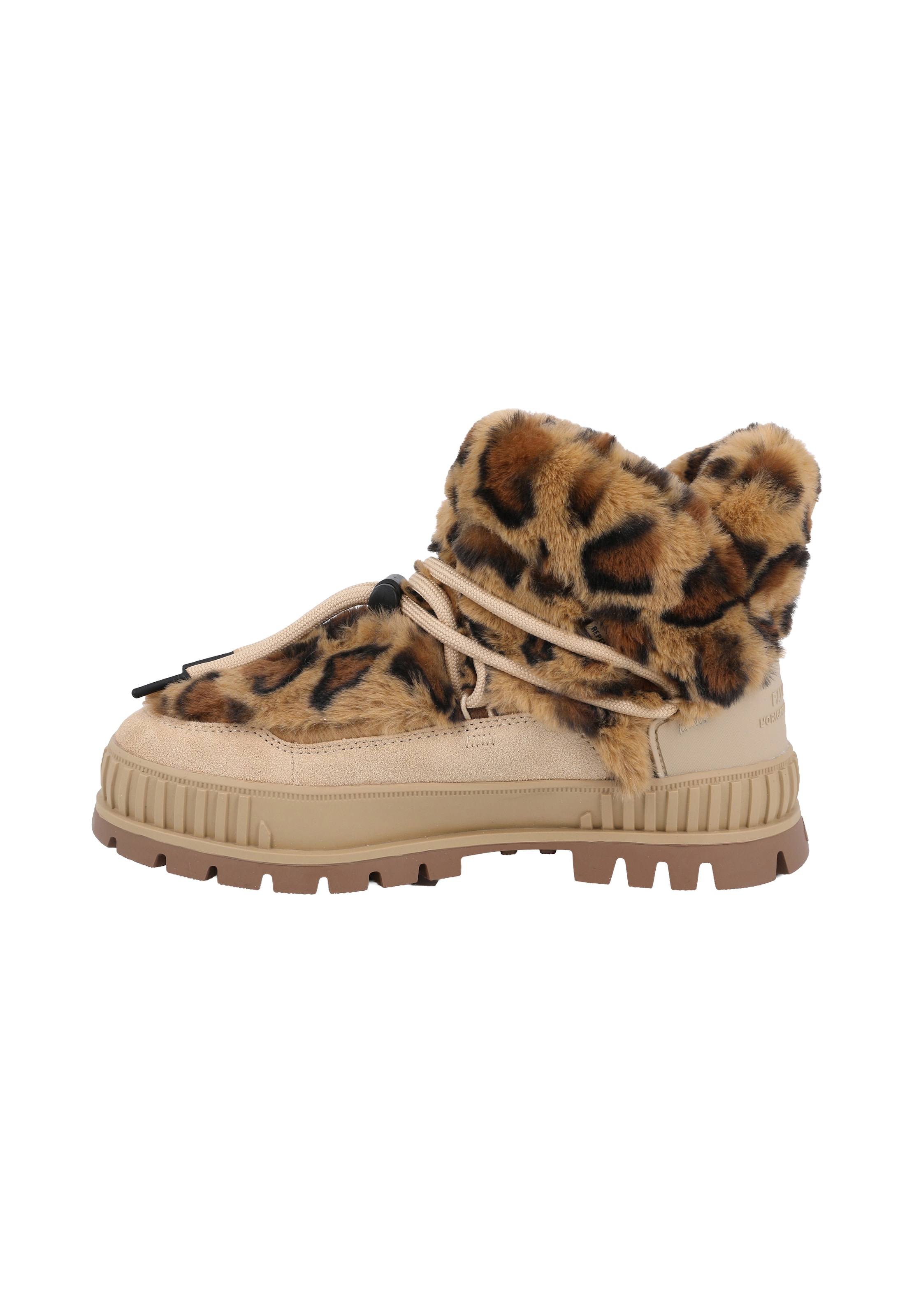 Boots da neve di Palladium in marrone: frontale
