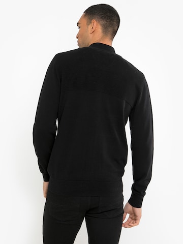 Threadbare Knit cardigan 'Corsac' in Black