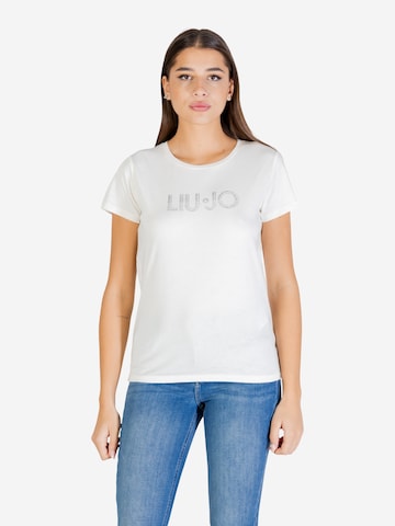 Top 'ECS MODA TA6056 JS923' di Liu Jo in bianco: frontale