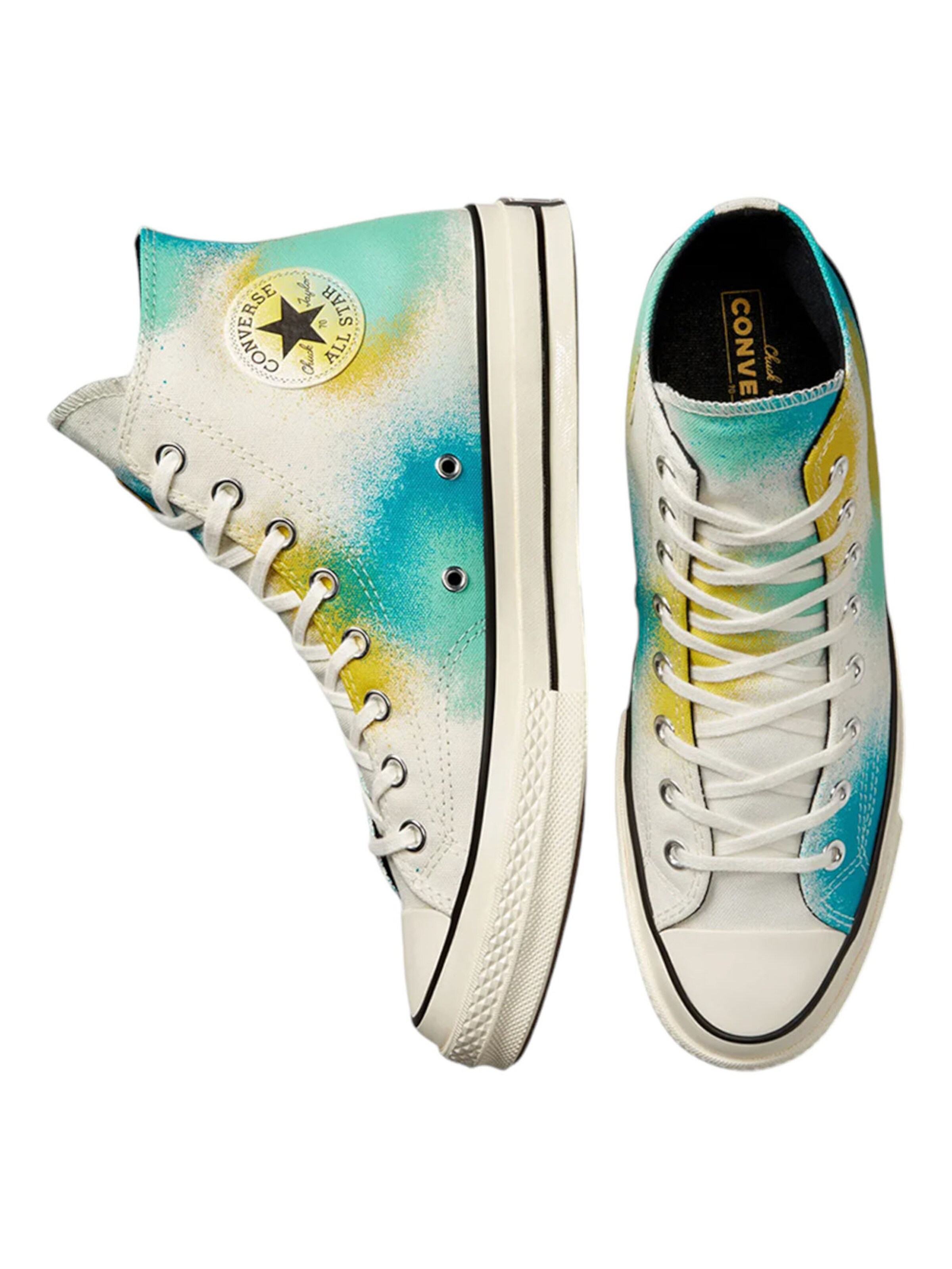 Sneaker bassa 'Chuck 70 Hi' di CONVERSE in bianco