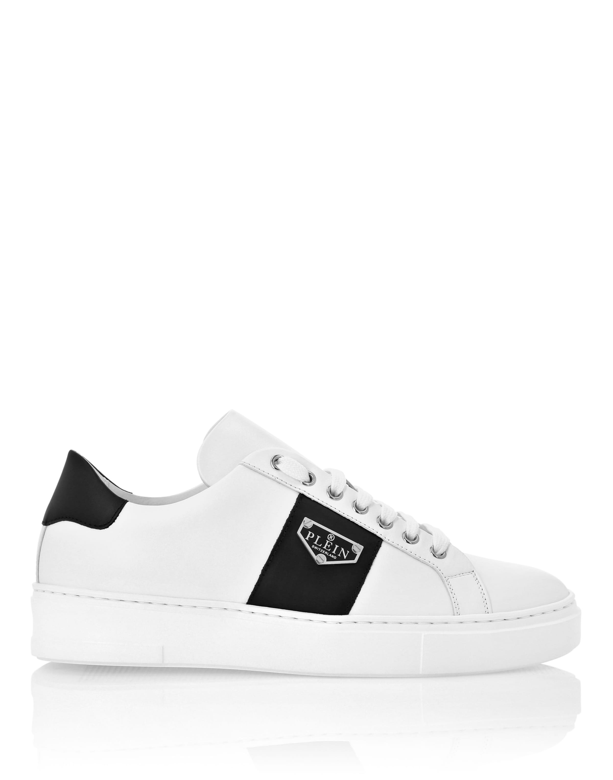 Philipp Plein Sneakers laag in de kleur Zwart / Wit, Productweergave