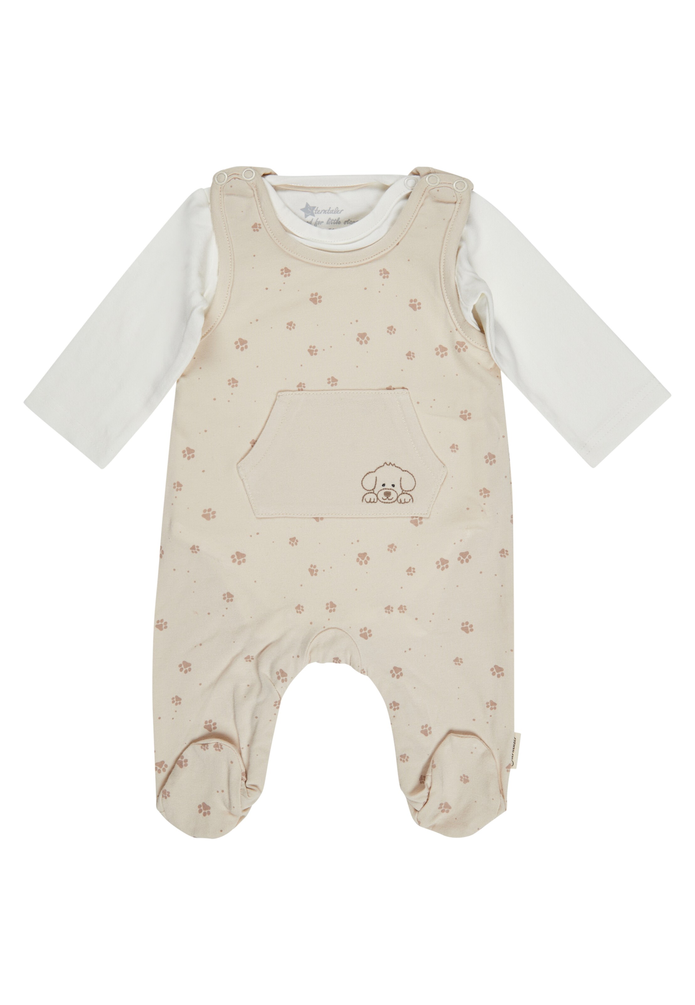 STERNTALER Romper/Bodysuit in Beige: front