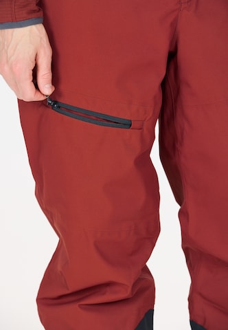 Whistler Regular Sports trousers 'Rossburg' in Red