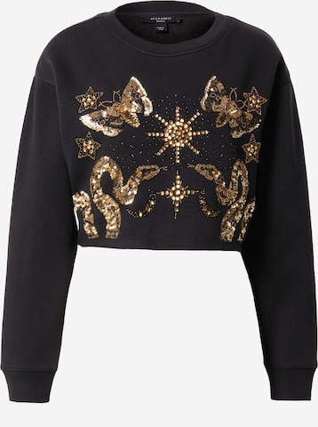 AllSaints Sweatshirt 'MARINA' i svart: forside