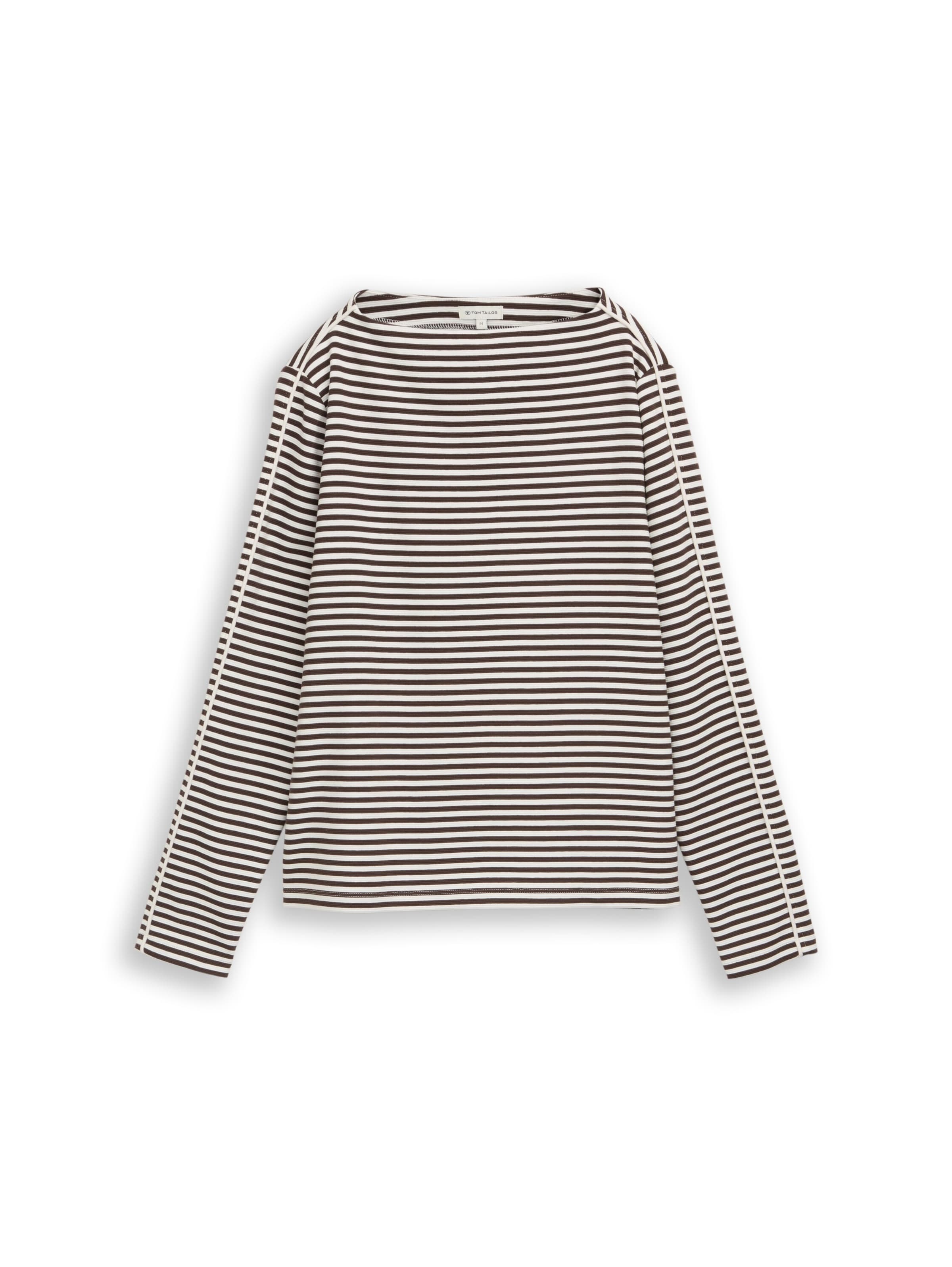 TOM TAILOR - Camiseta en marrón: frente