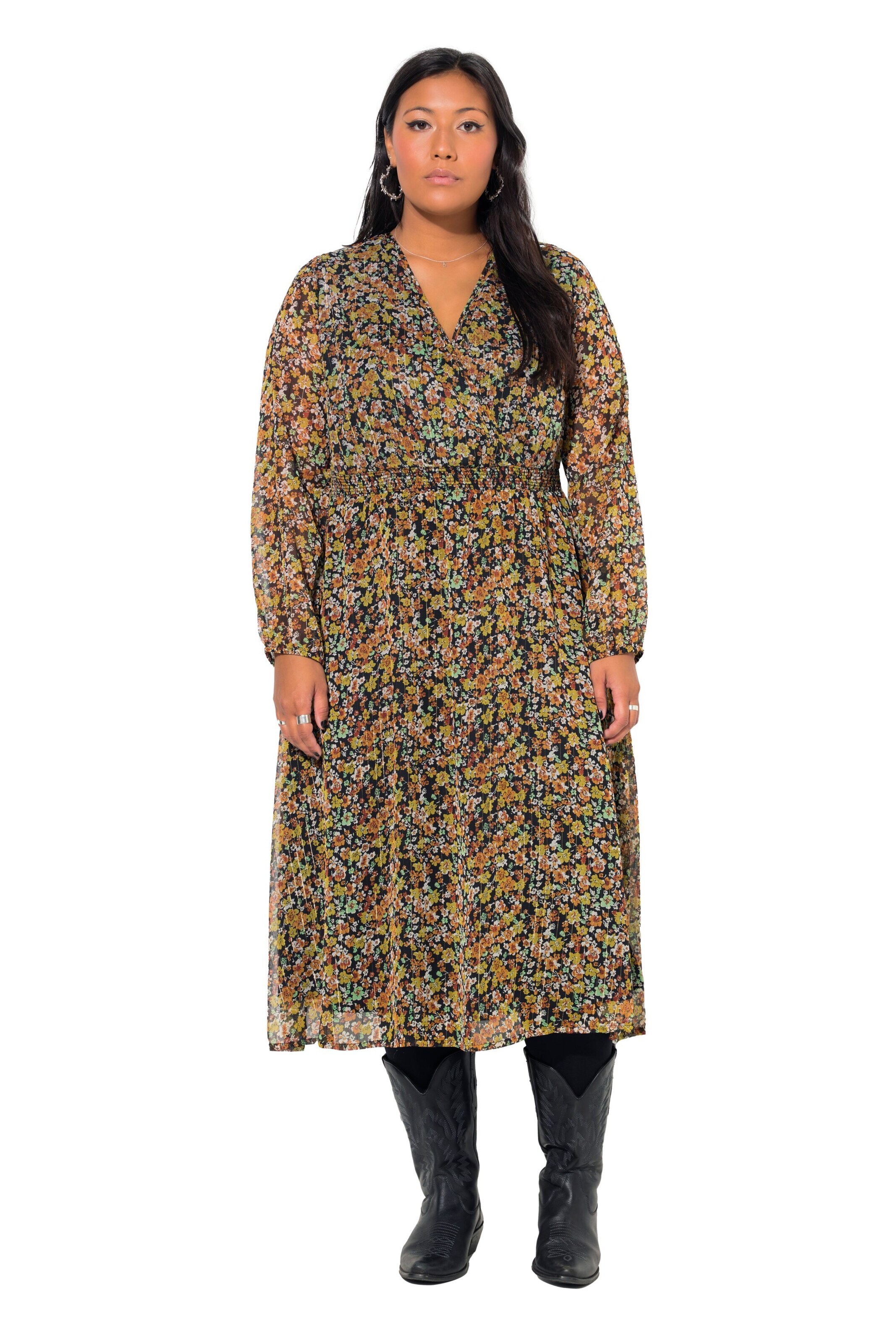 Studio Untold Dress in Mixed colors: front