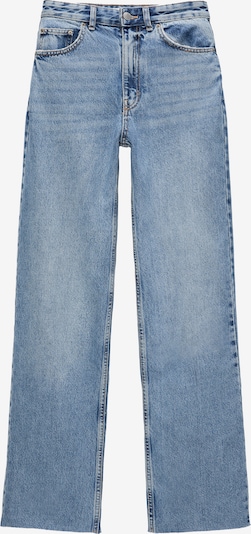 Jeans Pull&Bear pe albastru denim, Vizualizare produs