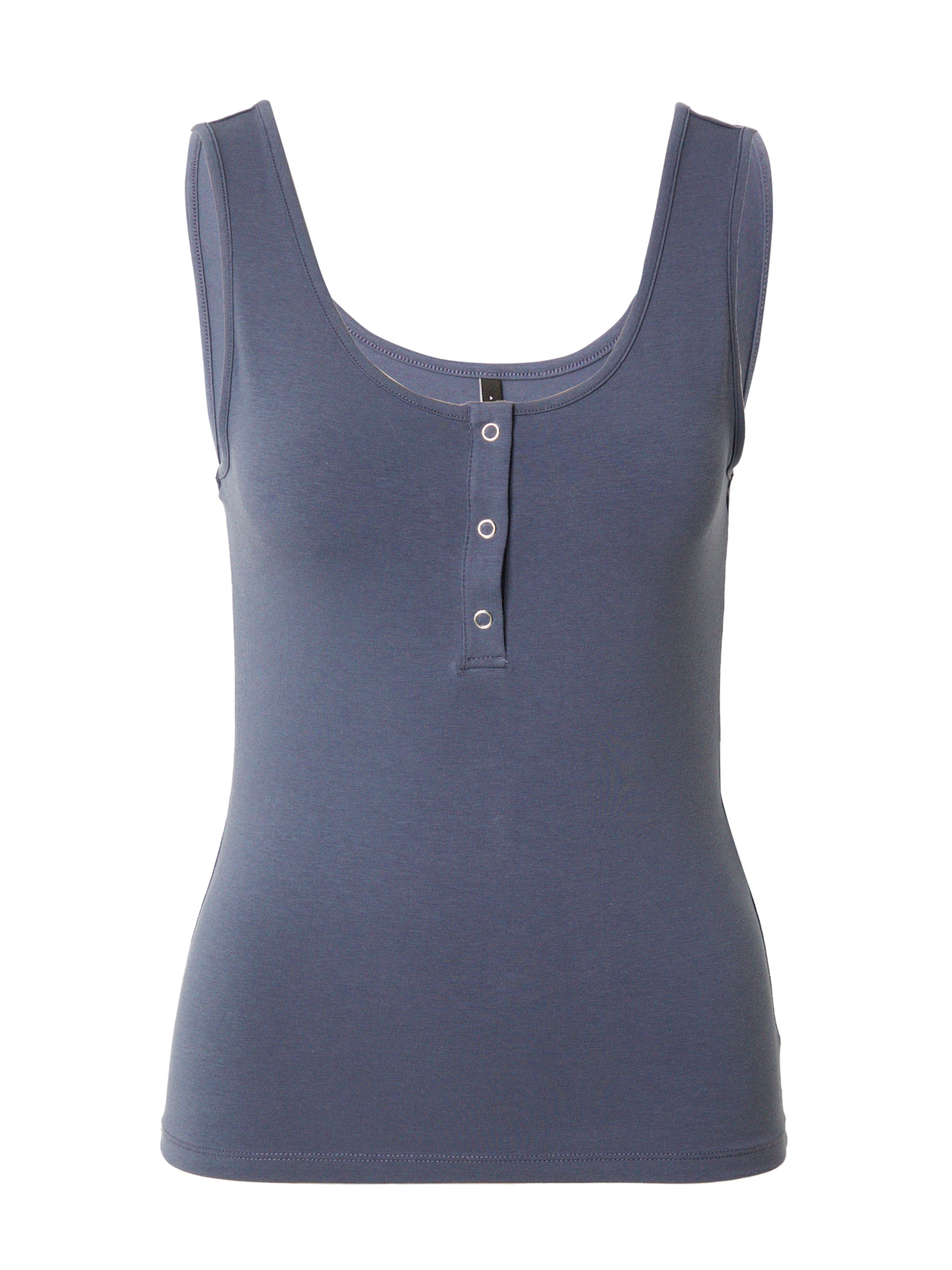 ONLY Topp 'ONLLIVE LOVE' i blå: framsida