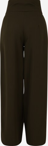 Nasty Gal Petite Wide Leg Hose in Grün