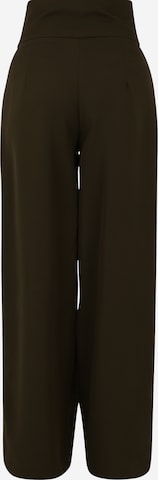 Nasty Gal Petite Wide Leg Hose in Grün