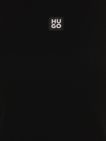 HUGO Top ' Luna ' in Schwarz