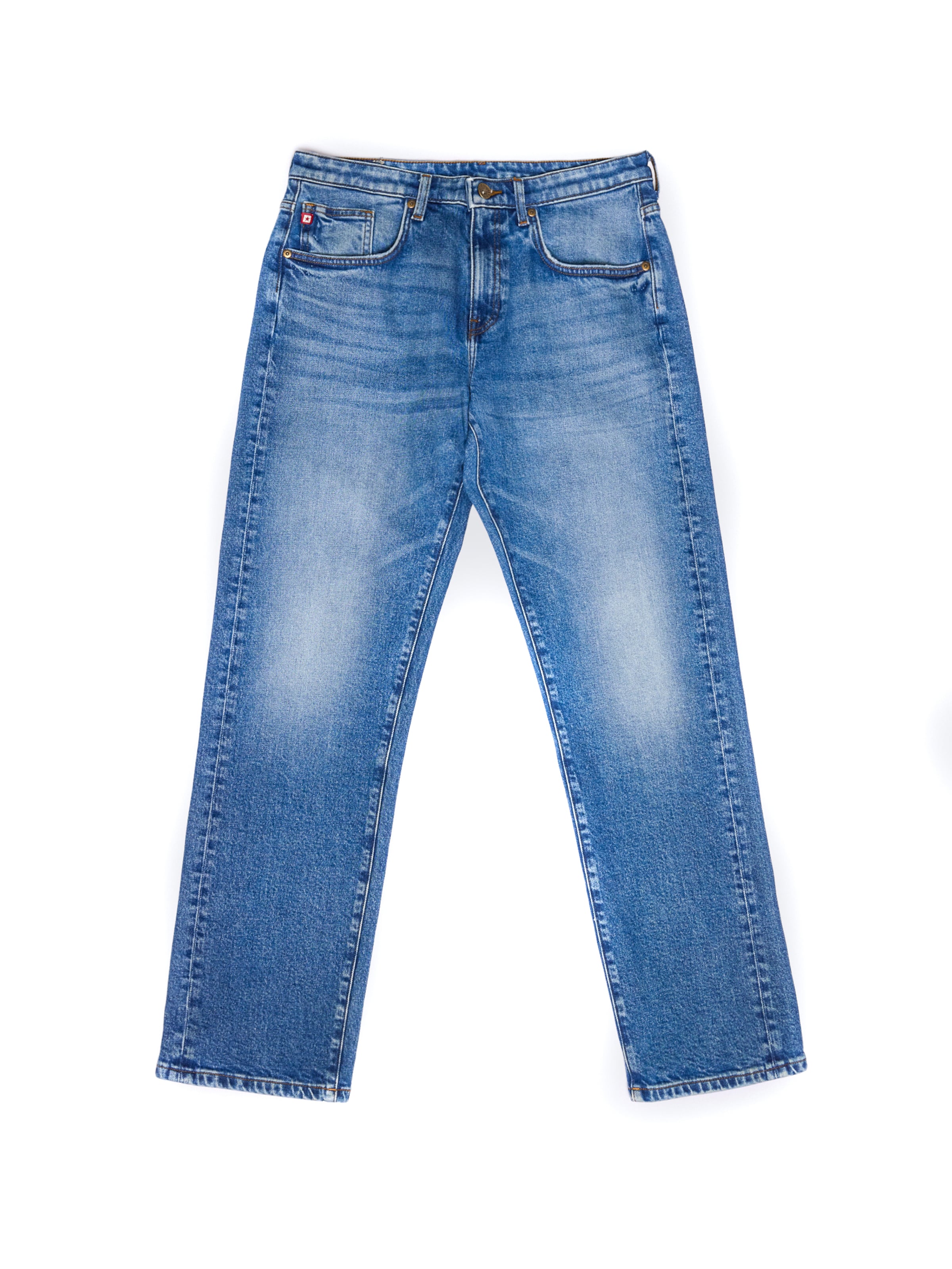 Loosefit Jeans ' BRANDON ' di BIG STAR in blu: frontale