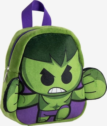 Marvel Avengers Rugzak 'Hulk Rugzak Jongens – Peuter Rugzak 3D – Groen – 22 cm' in Grijs: voorkant