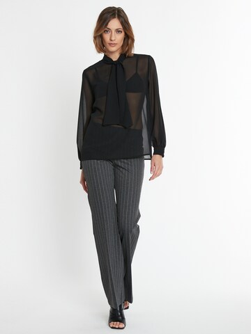 Ana Alcazar Blouse ' Swana ' in Zwart