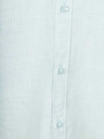 Suitable Slim fit Button Up Shirt in Green