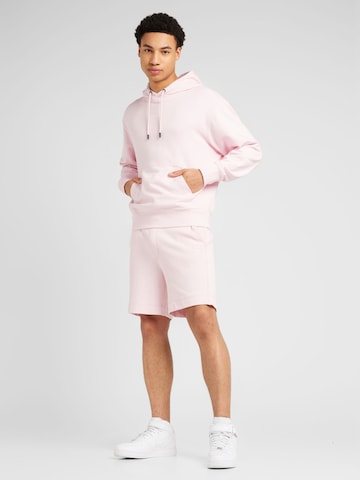 BOSS Orange Regular Shorts 'Sewalk' in Pink