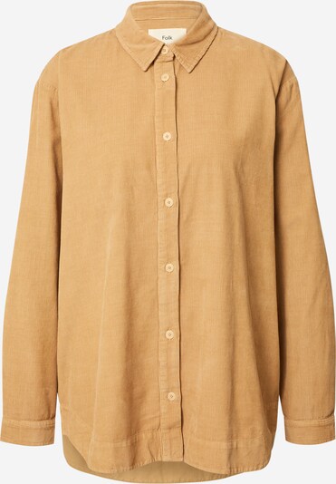 Folk Bluse in sand, Produktansicht