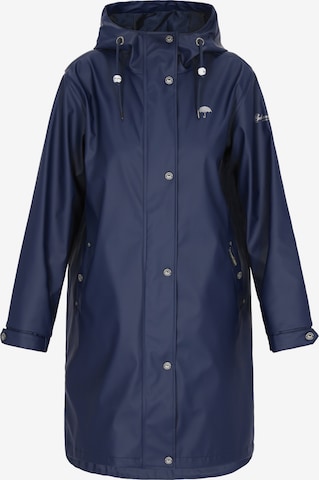 Schmuddelwedda - Abrigo funcional en azul: frente