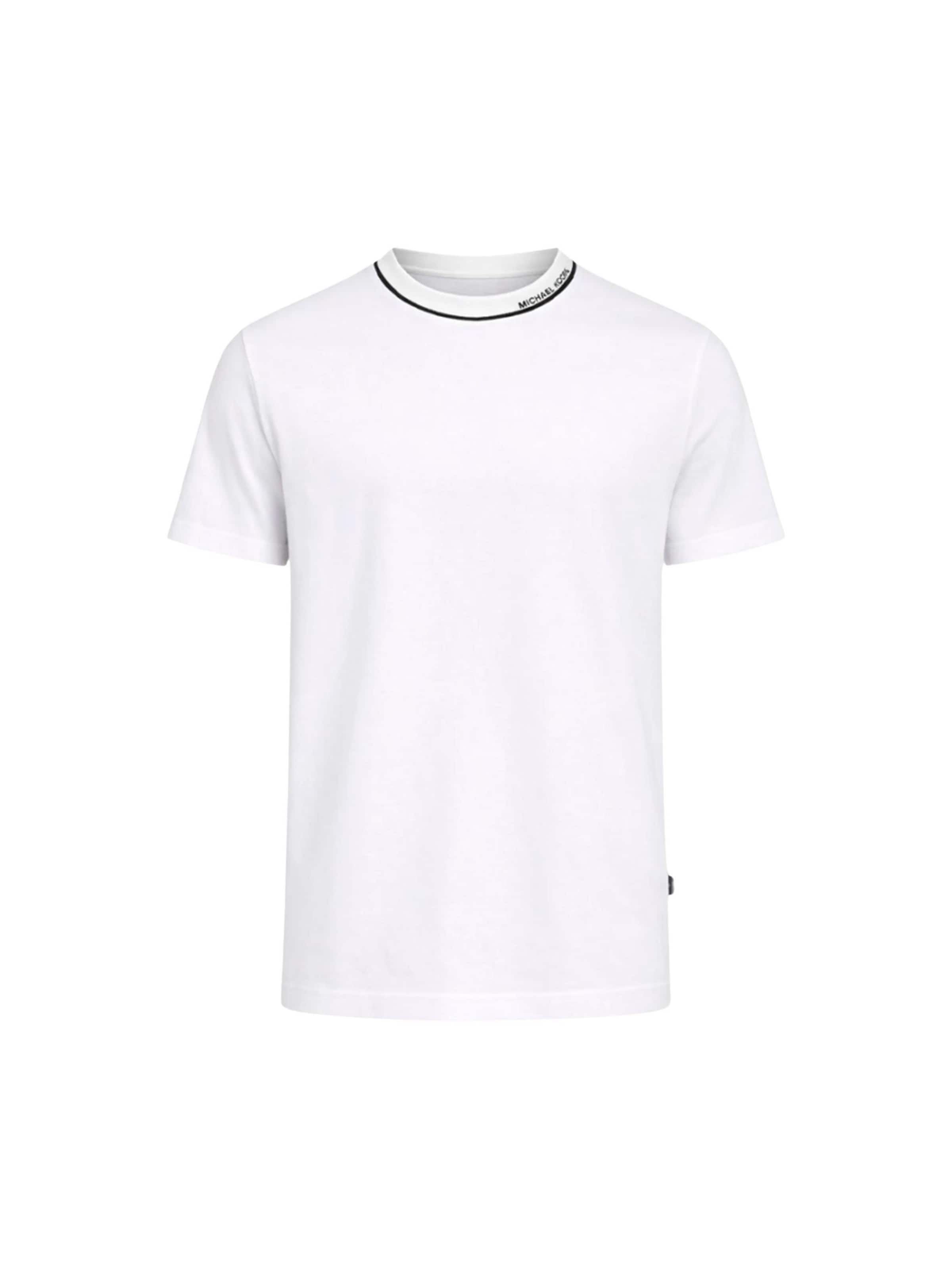 T-Shirt Michael Kors en blanc : devant
