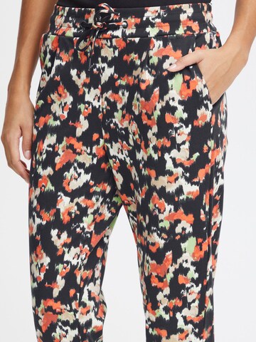 ICHI Tapered Broek ' Kate ' in Gemengde kleuren