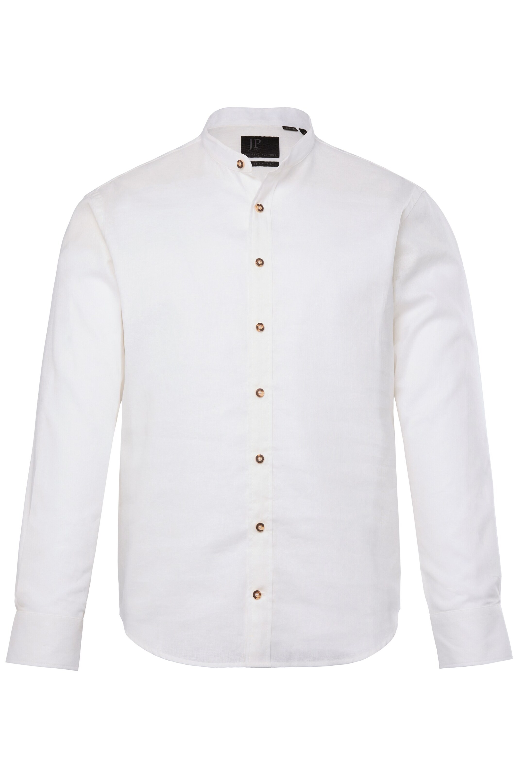 JP1880 Regular fit Button Up Shirt in White: front