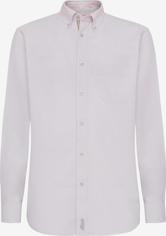 Boggi Milano Regular fit Button Up Shirt in Pink: front