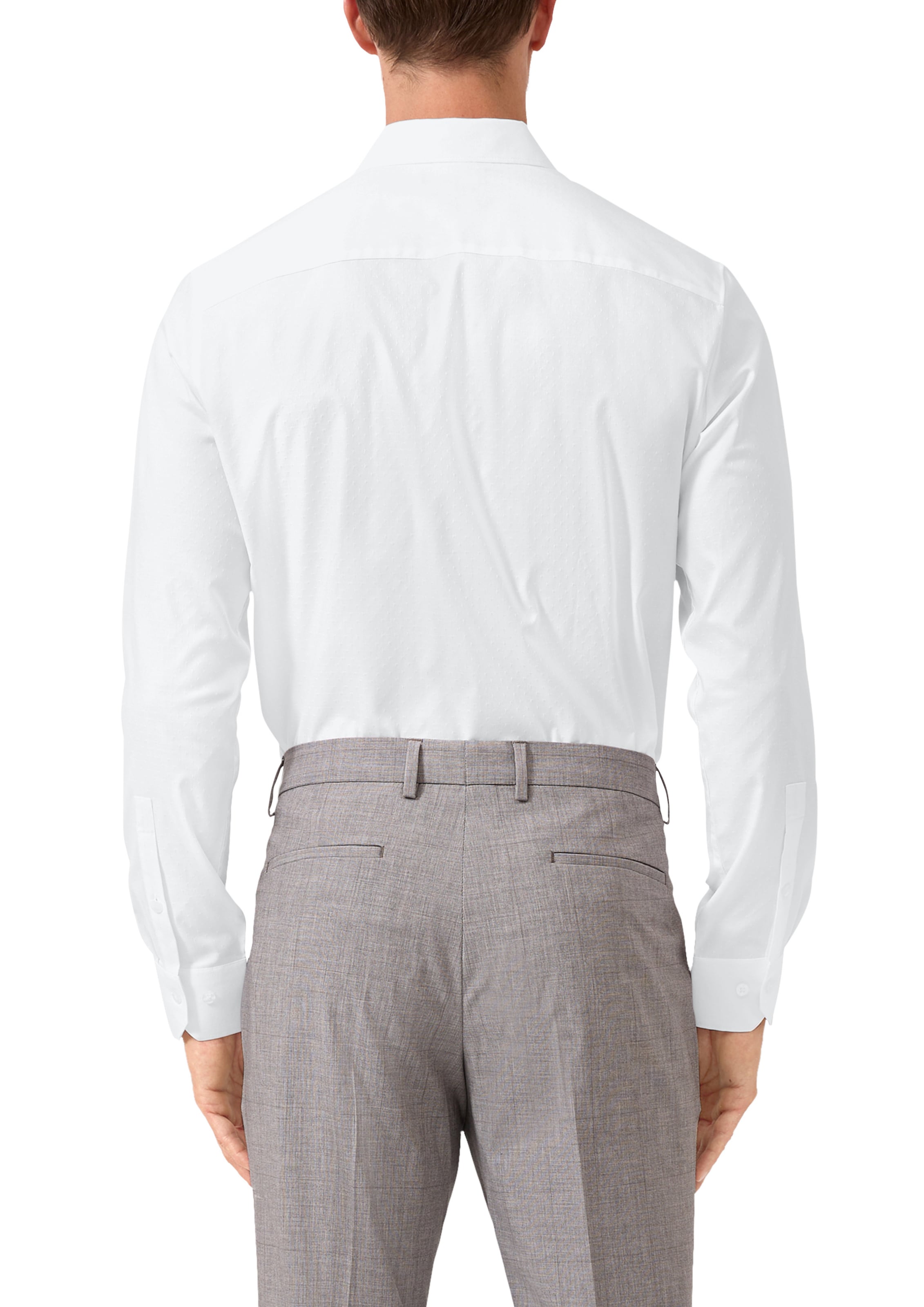 s.Oliver Regular Fit Hemd in Weiß