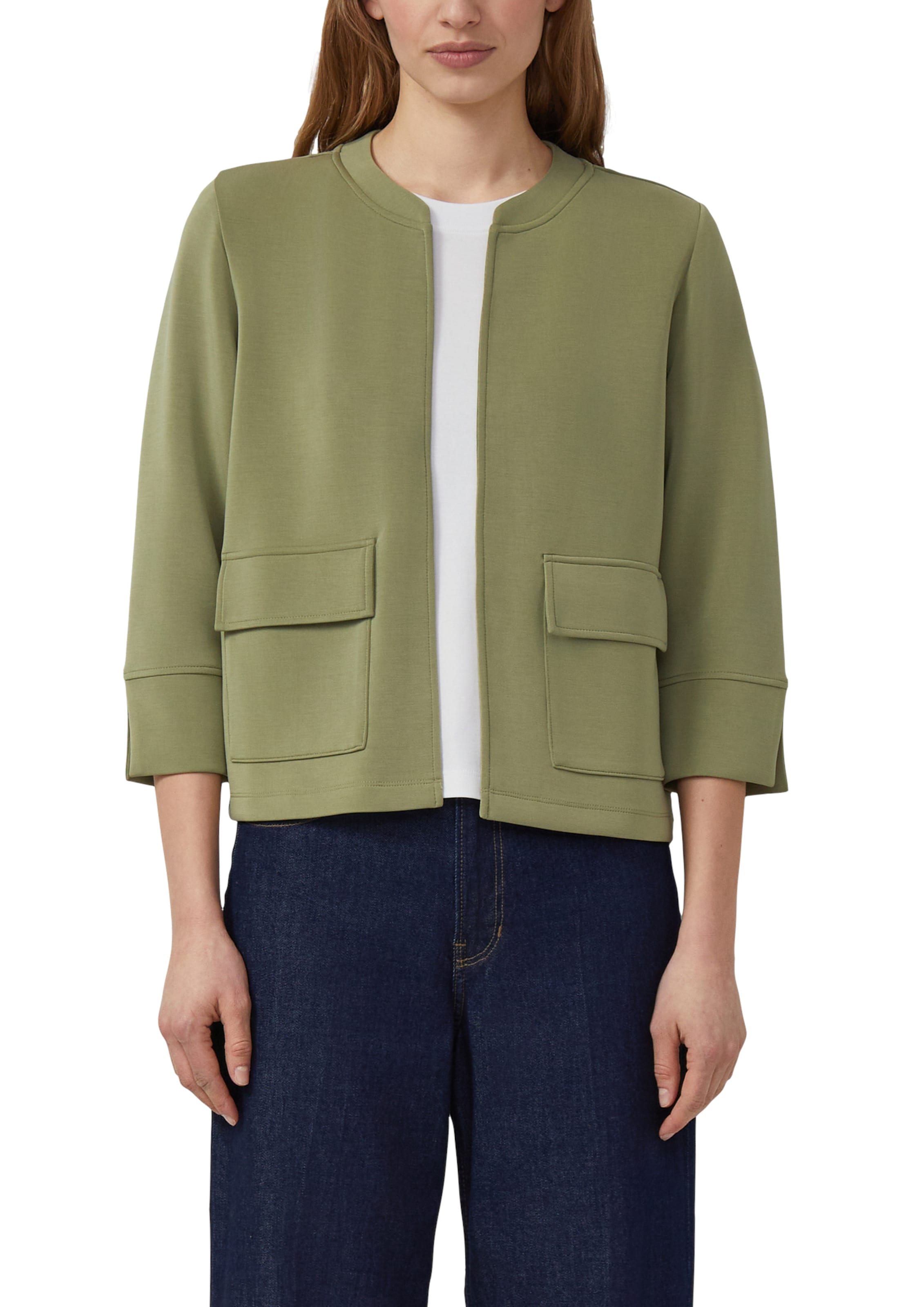 s.Oliver Sweat jacket in Green