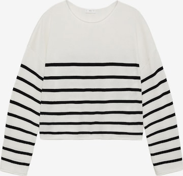 MANGO TEEN Neulepaita 'MARINA' värissä valkoinen: etupuoli