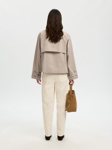 SELECTED Tussenmantel in Grijs